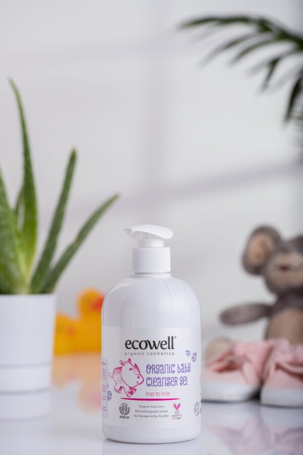 ECOWELL органичен бебешки измивен гел 500 мл — снимка 4