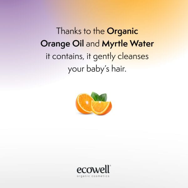 ECOWELL органичен бебешки шампоан 300 мл. — снимка 4